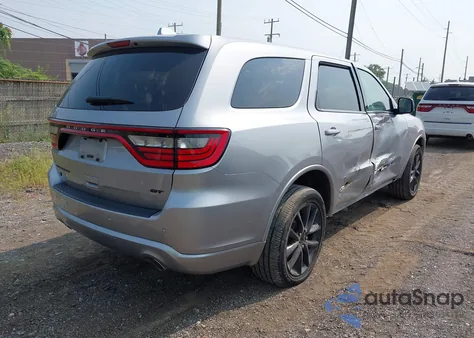 2018 Dodge Durango Gt Awd z USA, uszkodzony, nr VIN 1C4RDJDG0JC434993
